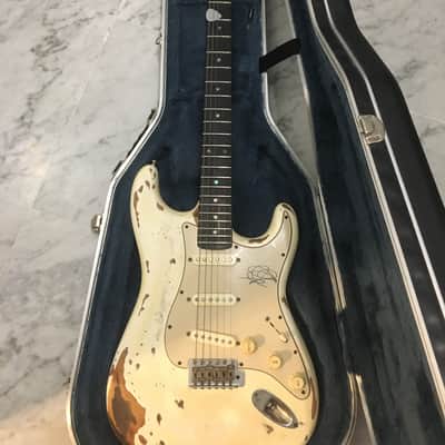John Frusciante Stratocaster Body 1962 Olympic White image 2