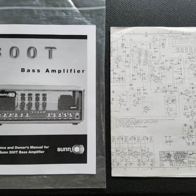 Sunn 300T Bass Amp Head (Head Only) image 12