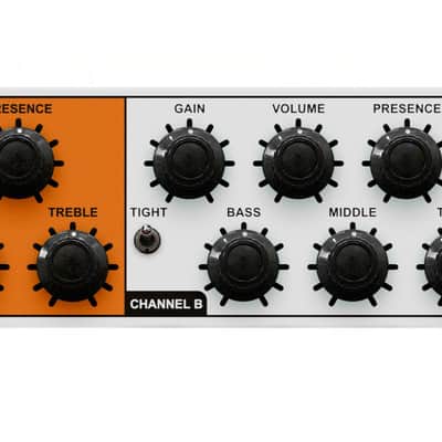 Orange Dual Baby 100 2-Channel 100-Watt Guitar Amp Head 2025 - Present - White imagen 1