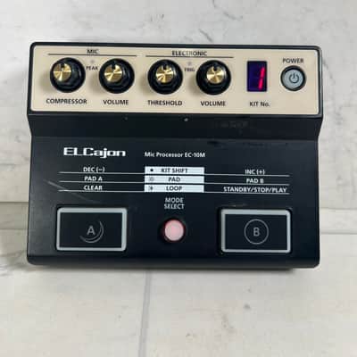 Roland EC-10M ELCajon Mic Processor 2010s - Black/Gold image 4