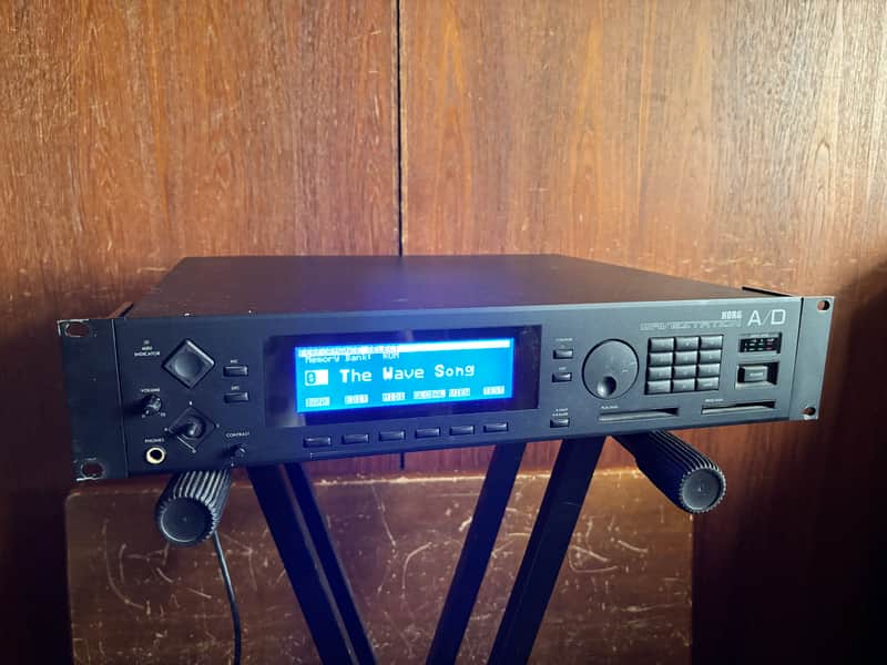 Korg Wavestation A/D module of wavestation ex New battery and Display image 1