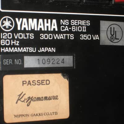 YAMAHA CA-610 II Stereo Integrated Amplifier, Professionally Serviced, 1970s MIJ image 9