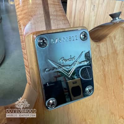 2006 Fender Custom Shop American Custom Telecaster – Natural with Figured Flame Maple Neck (7lbs 3.3oz) image 17