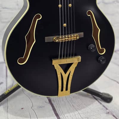 Ibanez Pat Metheny Signature PM3C BKL 6 String Electric Guitar Black Low Gloss image 4