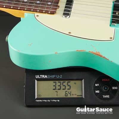 Fender Custom Shop 64 Telecaster Relic Aged 2024 - Sea foam Green (Cod.1840NG) image 18