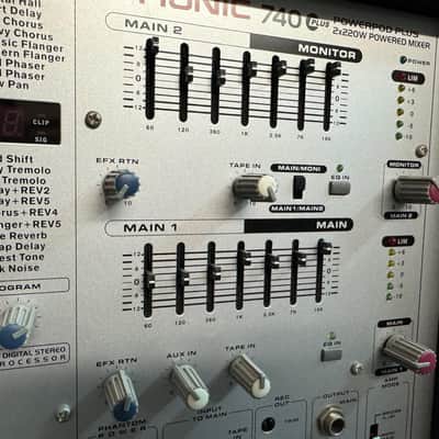 Phonic 740 Plus Powerpod Plus Mixer (Used) image 3