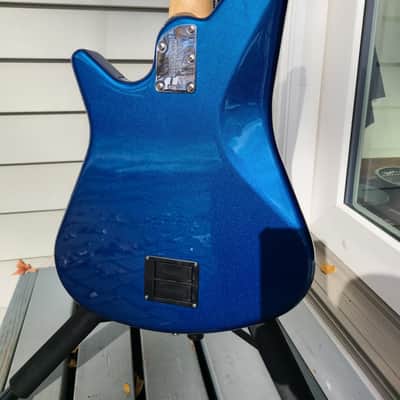 Ernie Ball Music Man Big Al 4SSS 2011 - Pearl Blue image 5