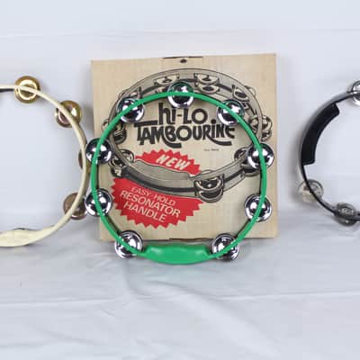 Lot of 3 Percussion Tambourines image 2