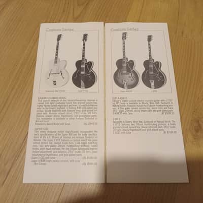Vintage 1979 Gibson Full-Line Price List! Rare, Original Case Candy, Paperwork! image 4