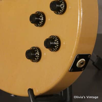 1958 Gibson TENOR Les Paul Special TV YELLOW w/HANG TAG!!! image 11
