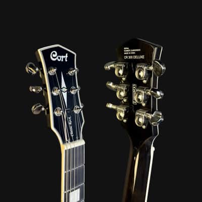 Cort CR300 Electric Guitar in Lava Burst image 7