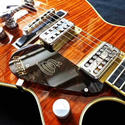 Gretsch G6130T Limited Edition Sidewinder with String-Thru Bigsby, Ebony Fingerboard, Bourbon Stain image 12
