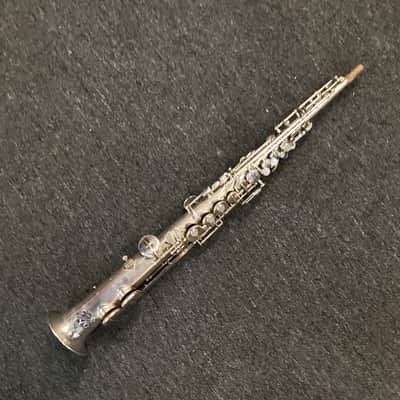 York Vintage Soprano Saxophone - Silver image 1