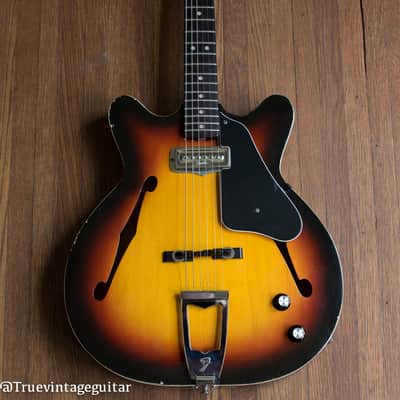 Fender pre-Coronado I (Aztec, Fantasy) 1965 Sunburst Neck image 2