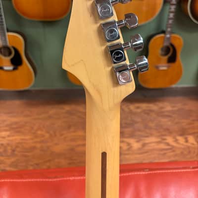 2004 50th Anniversary Fender American Series Stratocaster with Maple Fretboard Chrome Blue image 20