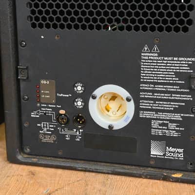 Meyer Sound CQ-2 Narrow Coverage Main Loudspeaker (PAIR) CG01EX3 *ASK FOR SHIPPING* image 11