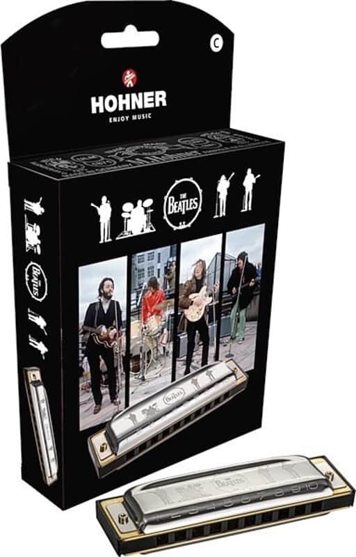 NEW Hohner Signature Series 'The Beatles' Harmonica Key of C M196001x image 1