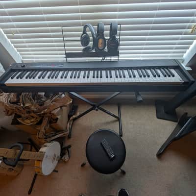 Korg D1 Slimline 88-Key Digital Stage Piano 2018 - Present - Black