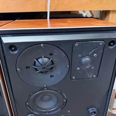 Vintage Bang & Olufsen Beovox S75 Type 6313 Rosewood Speakers; Tested SEE VIDEO image 4