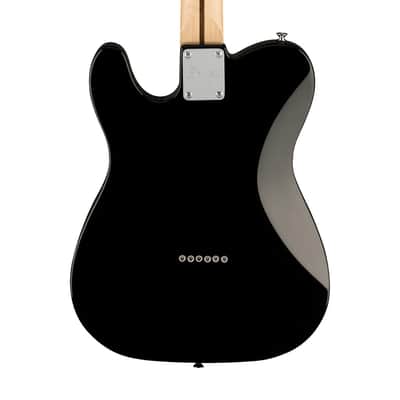 Squier FSR Affinity Series Telecaster Electric Guitar w/Tortoiseshell Pickguard, Laurel FB, Black image 4