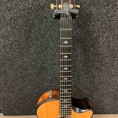 Taylor Builder's Edition 614CE Grand Auditorium Acoustic/Electric Guitar with V-Class Bracing, ES2 Pickup & Hardshell Case 2021 - Natural image 3