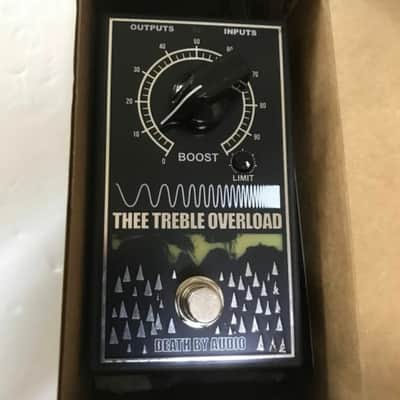 Death By Audio Thee Treble Overload Booster Pedal w/ Original box & paperwork image 1