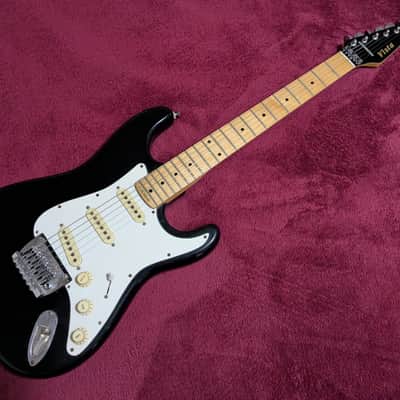 Vista(Samick) Strat copy 1988 - Black - Made in Korea image 1