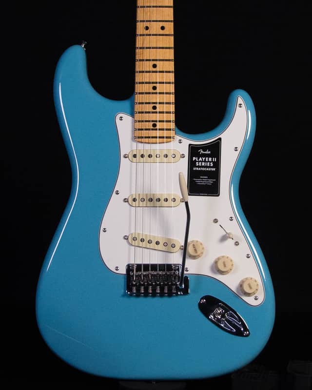 Fender Player II Stratocaster, Maple FB, Aquatone Blue image 1