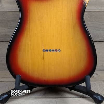 1973 Fender Telecaster Custom 3-Color Sunburst image 6