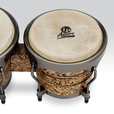 Latin Percussion LP Aspire 6 3/4 - 8" Bongo - Oak Havana Café Brown (LPA601-HC) image 4