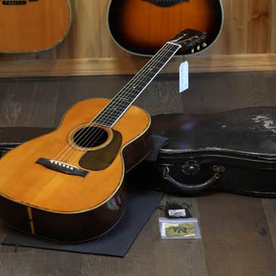 1920 Martin 00-42 Brazillian Rosewood Adirondack Acoustic Guitar Natural + OHSC image 1