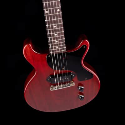 Gibson Custom Shop 1958 Les Paul Junior Double Cut Reissue Cherry Red with Case image 3