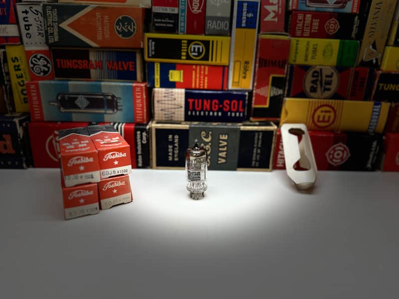 4x Vintage True NOS (FromSealedBox) Special Edtn 6DJ8 ECC88 Toshiba /OEBoxes MatchedQuad /WarmClassic LayeredTone /6922 E88CC 7DJ8 7308 Sub /Telefunken Altv /Rode K2 NTK Mics Vocals image 1