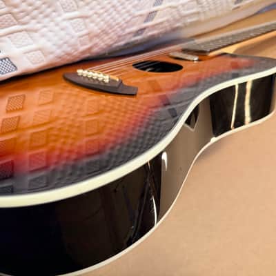 Fender JZM Deluxe 3-Color Sunburst Acoustic Electric Guitar image 6