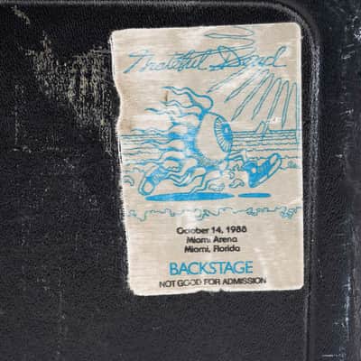 Jerry Garcia Signed, Owned, & Played Casio PG-380 Synth Guitar with Grateful Dead relics on Case image 5