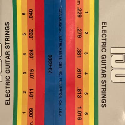 Fender Vintage 1980s Fender 150 XL/.009 PURE Nickel Guitar strings 1980s - Nickel image 3