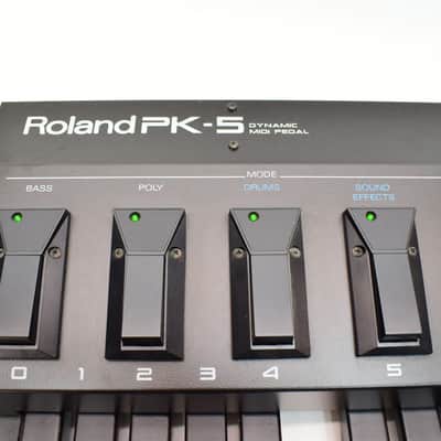 Roland PK-5 Dynamic MIDI Pedal Controller Pedalboard image 6