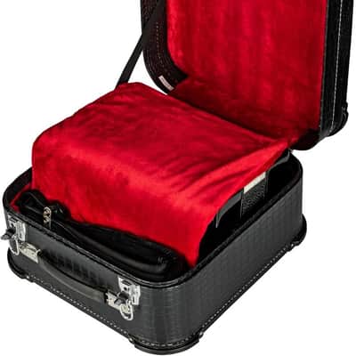 Hohner Aces II Model Diatonic Accordion Key of FBbEb with case and straps image 2