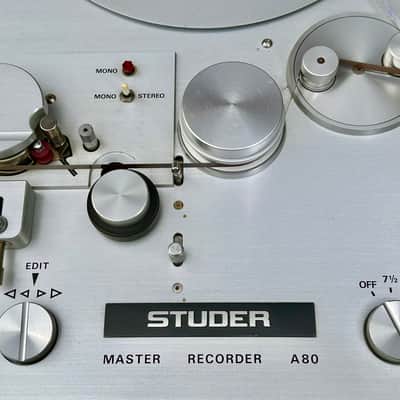Studer A80-R fitted with Butterfly Heads mid-80s image 2