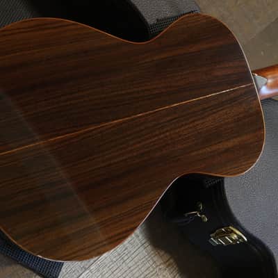 Unplayed! 2019 Taylor 712e-N 12 Fret Nylon Acoustic Guitar Sunburst + OHSC image 12