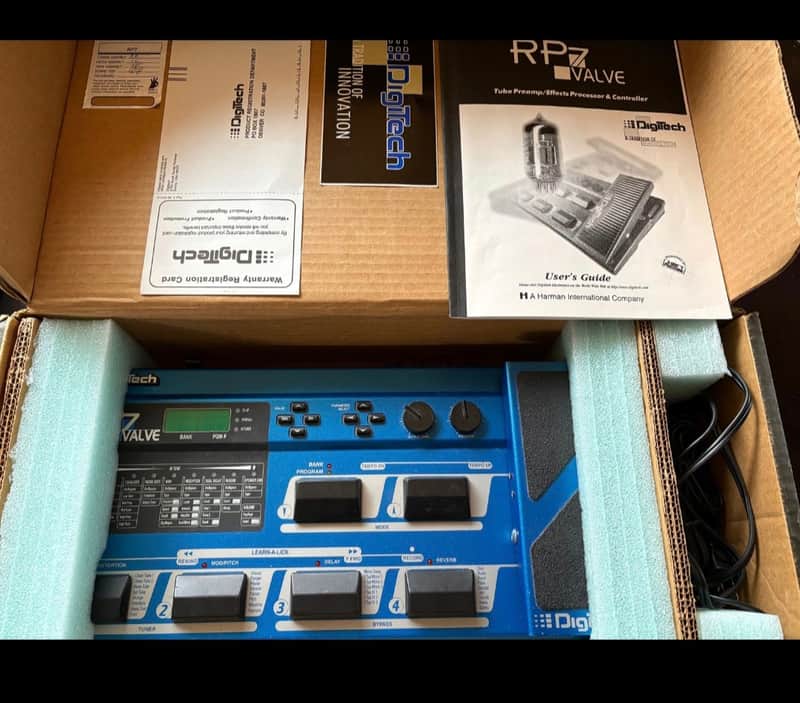 DigiTech RP-7 2000s - Blue CIB image 1