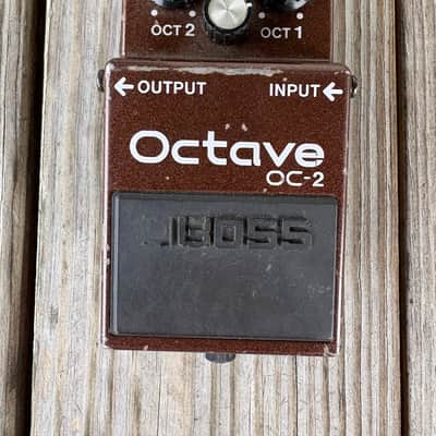 Boss OC-2 Octave 1990s - Brown image 1