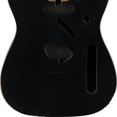 Fender Road Worn 50's Telecaster SS Alder Body Black image 1