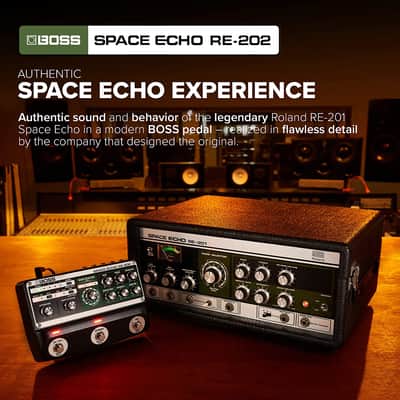 Boss RE-202 Space Echo Delay and Reverb Effects image 2