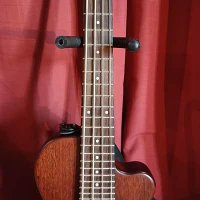 Gold Tone ME-Bass Micro Electric Bass – 23" Scale Short Scale – Mahogany – With Gig Bag – Excellent Condition – UK image 4