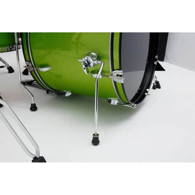 Tama Stagestar 5pc Drum Set w/22BD Lime Green Sparkle image 5