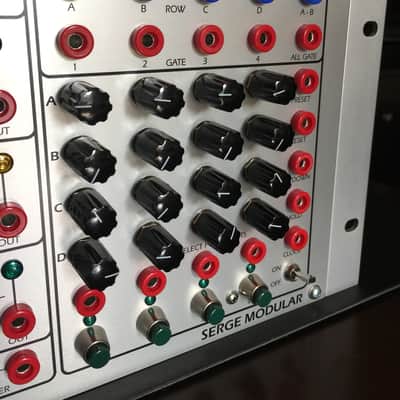 STS Serge Sequencer Shop Panel w/ PS2A Power Supply, 4.5" Chassis w/ Rack Ears and 10 Patch Cables image 21