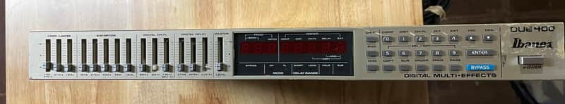 1986 Ibanez DUE400 Rack Multi-Effects Guitar Processor image 1