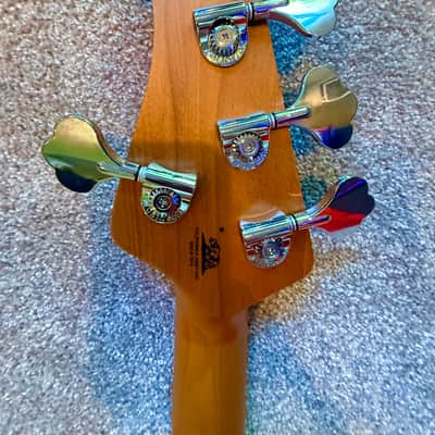 Ernie Ball Music Man StingRay Special 4 HH with Roasted Maple Fretboard - Soda Pink Sparkle image 5