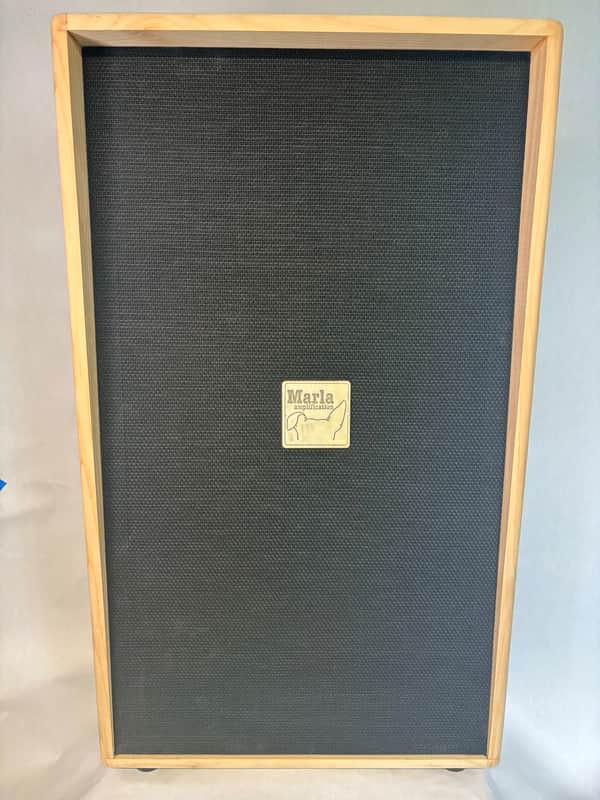 Marla Amplification Charlie Barker 2x12 Ext Cab T212CB Natural Polyurethane Satin image 1